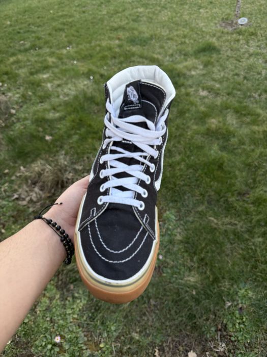 Vans SK8-Hi Stacked Black