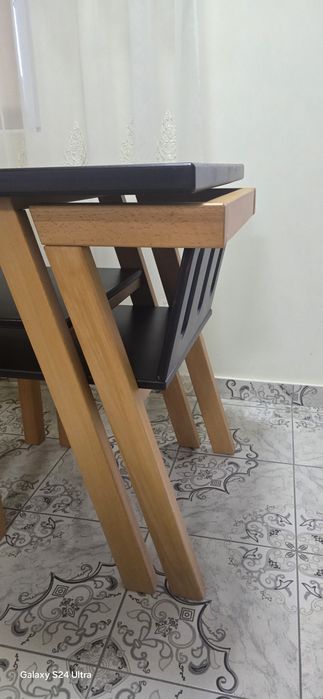 Set Dining Premium – Lemn Masiv de Fag – Design Modern & Compact