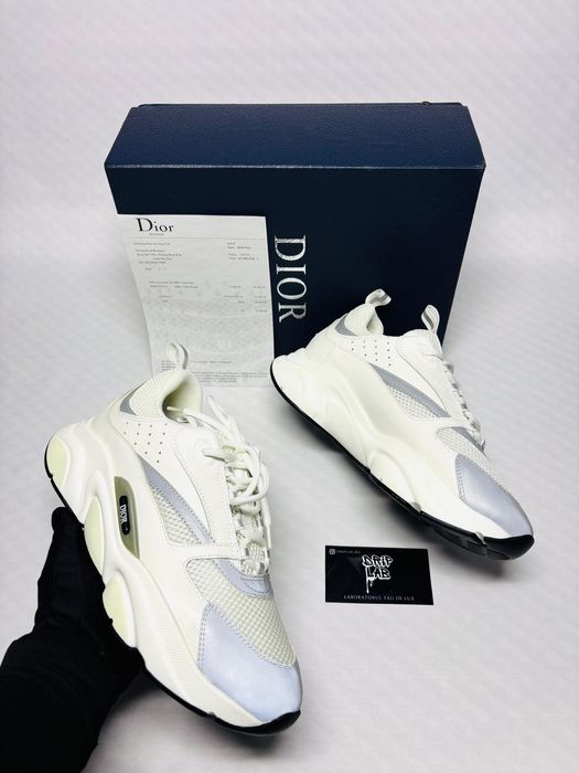 Dior B22 white and silver