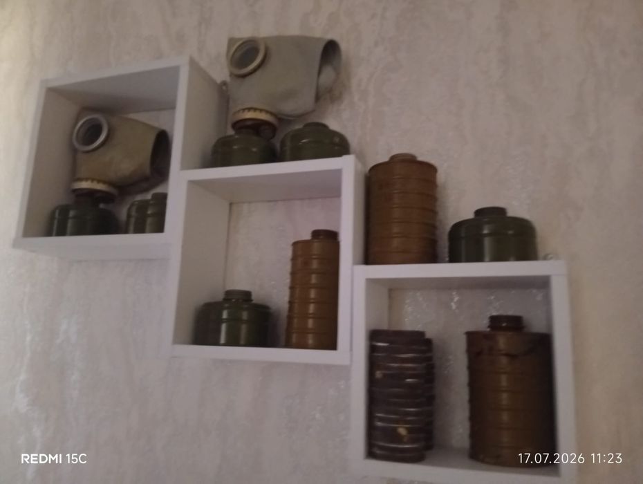 Забираю не нужные противогазы