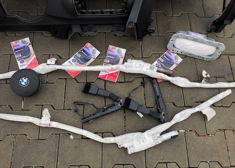 BMW seria 3 4 plansa de bord f30 f31 f34 f36 f32 kit airbag