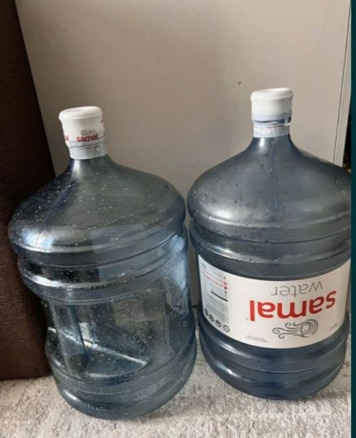 Бутыли, 19 л. Можно с водой.