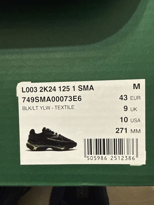 Lacoste L003 negri