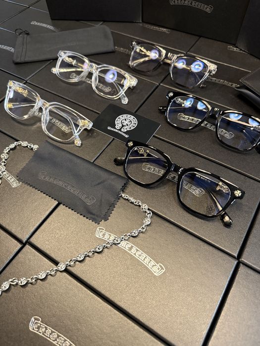 Очила Chrome Hearts със синя светлина