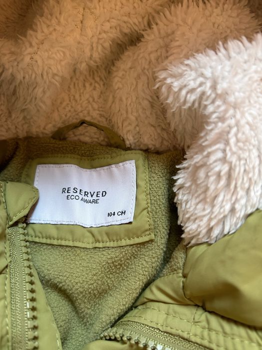 Зимно яке Reserved 104 размер с подарък шапка