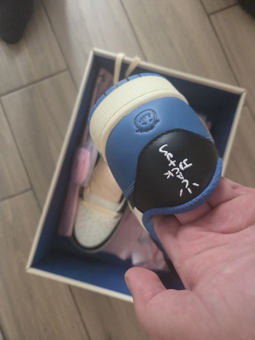 Jordan 1 travis scott fragment noi full box