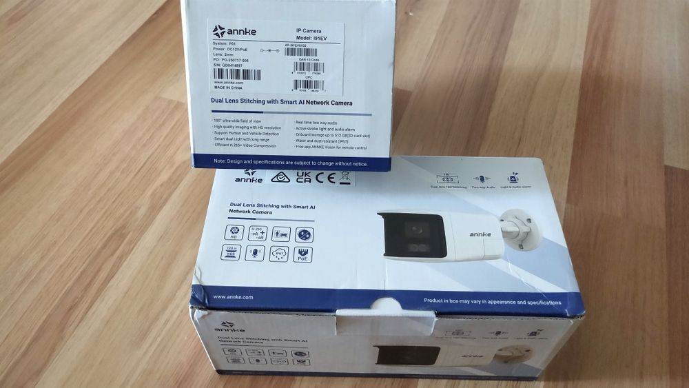 Annke FCD800 - 4K 8MP dual lens, Poe IP camera