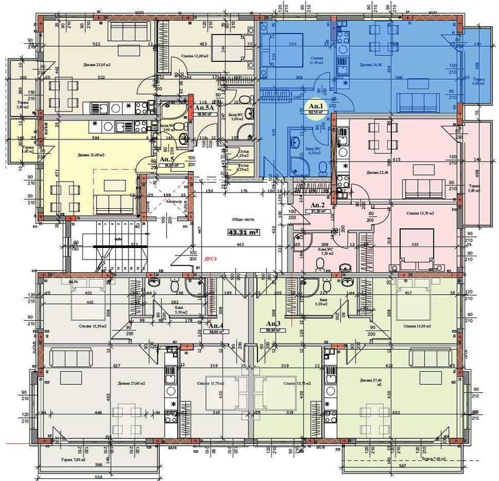 Двустаен апартамент в луксозна сграда Велико Търново !