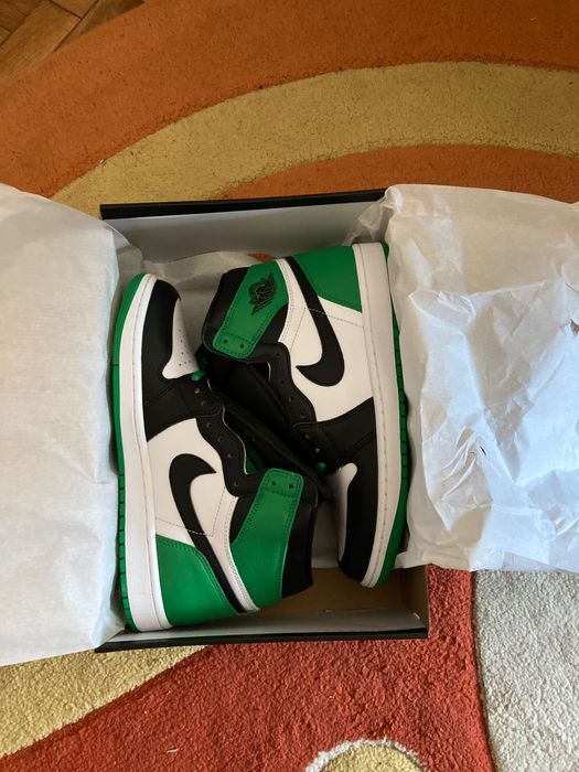 Jordan 1 high lucky green
