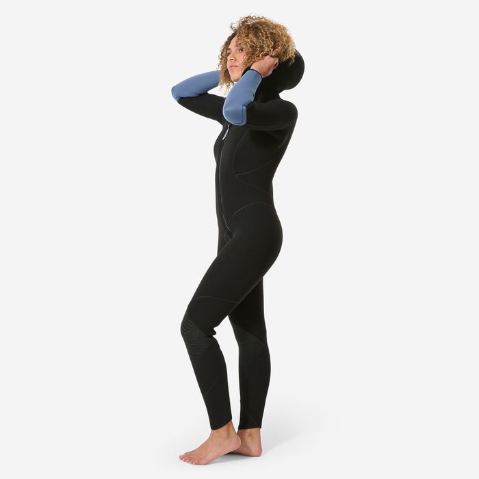 Combinezon cu glugă scufundări Scd 500 - produs resigilat Decathlon