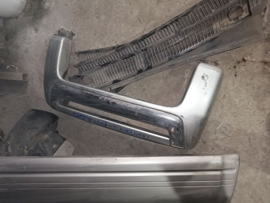 Пластик и проводка на Прадо