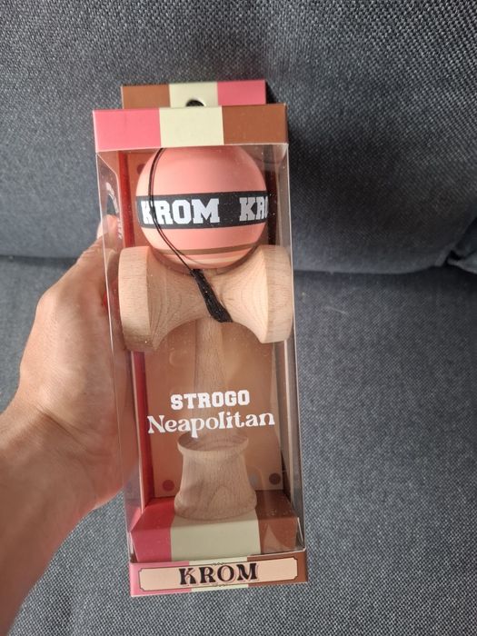 Kendama krom strogo noua in cutie