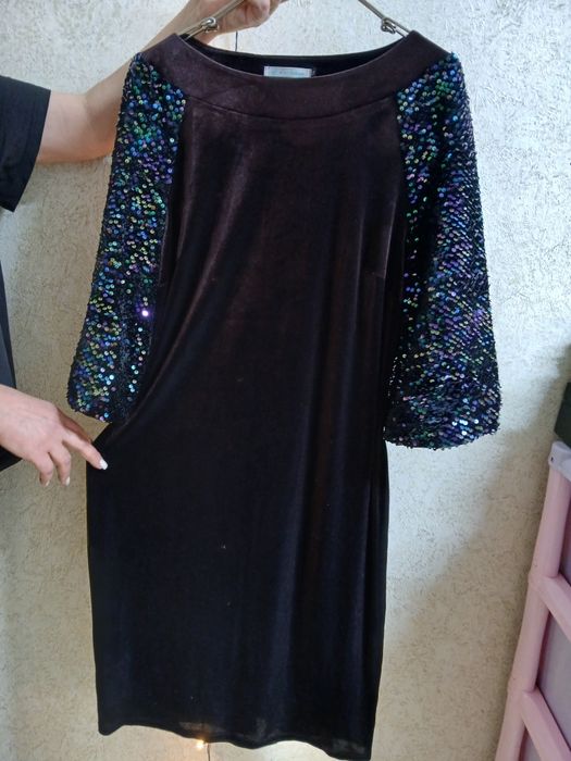 Вечернее платье ,велюр