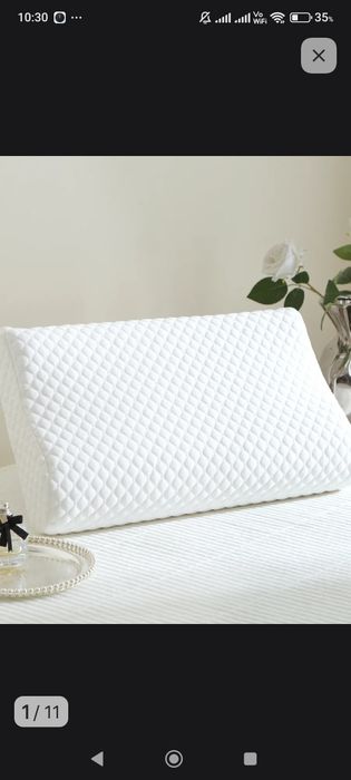 Ортопедическая подушка для сна с эффектом памяти Memory Foam