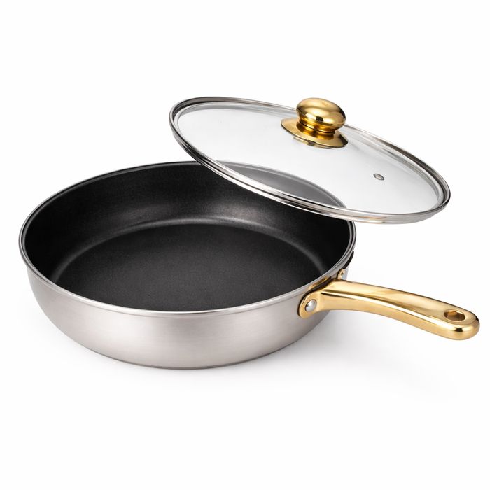 Set vase de gătit – 12 piese, capace din sticlă