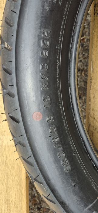 O anvelopa moto noua Metzeler 120/90 B18 M/C,dot 2018.