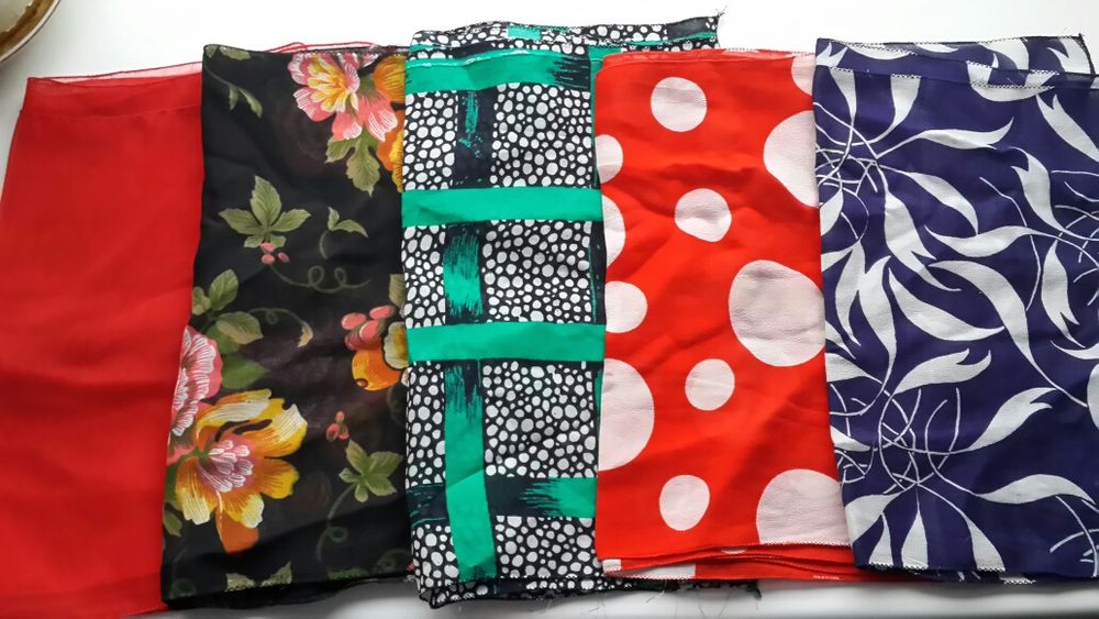 Шарфики из шифона.