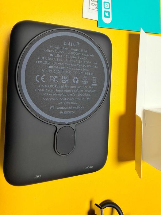 Преносима батерия, power bank MagSafe - IPhone ,Samsung ,10000 mAh