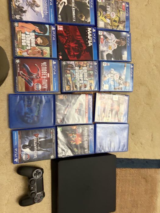 Ps4 slim 512gb без игр