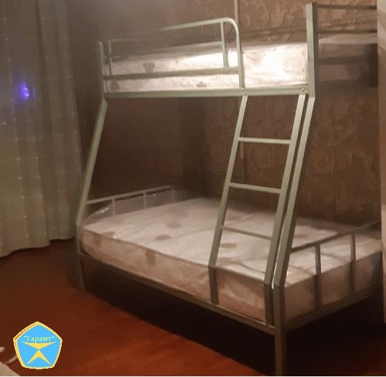 Двухъярусная металлическая кровать (двухярусная). Доставка . Рассрочк.