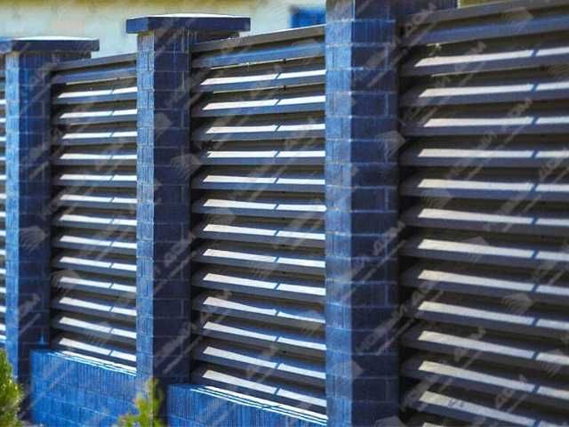 Забор жалюзи от производителя