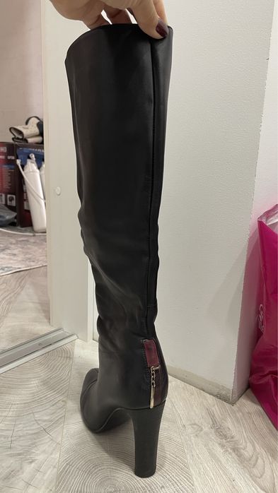 Пролюдам Кожаные сапоги