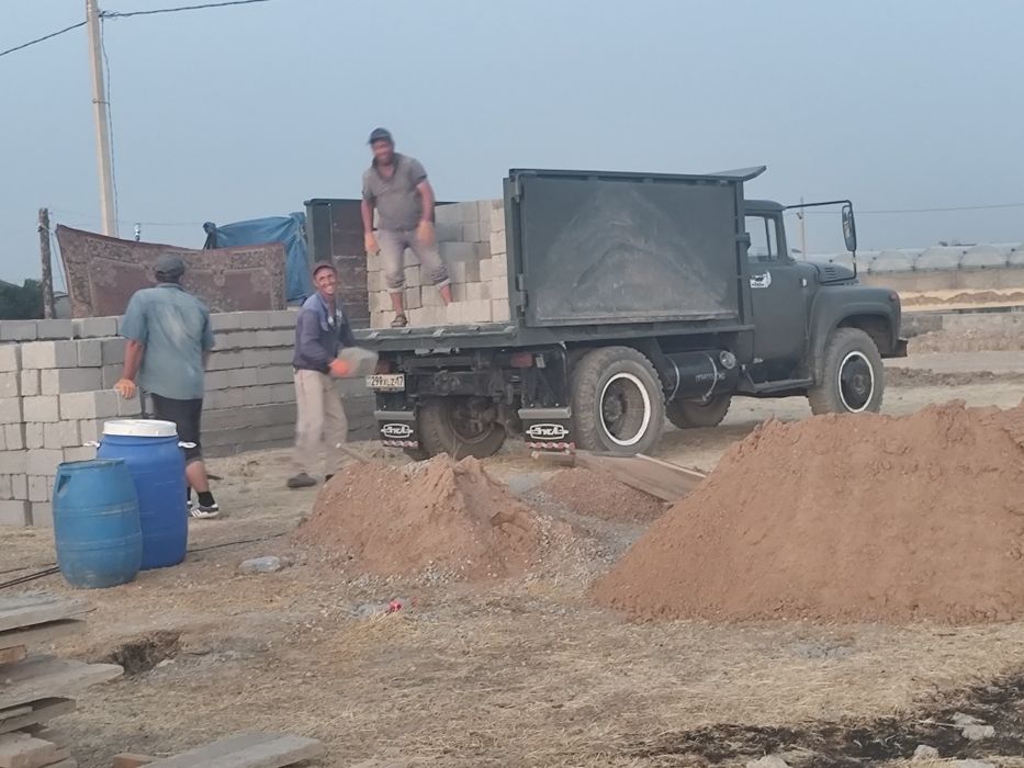 Доставка сыпучих материалов. Вывоз мусора