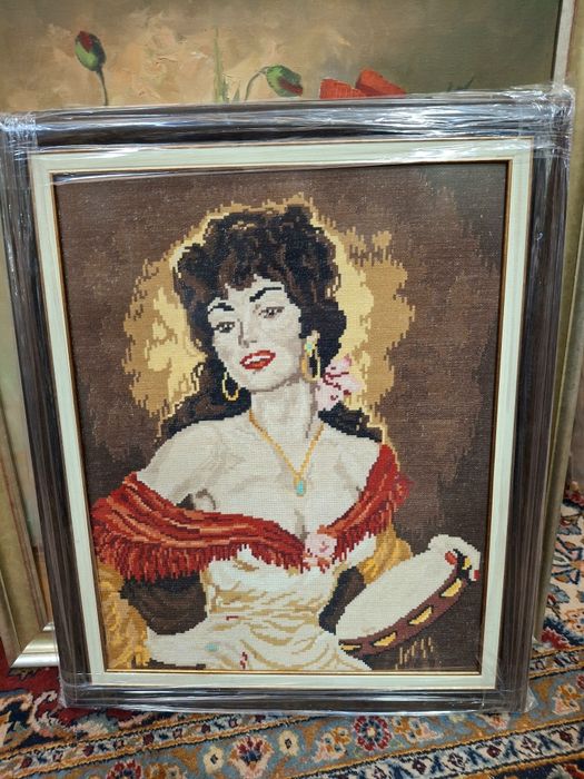 Невероятен гоблен-Циганка!