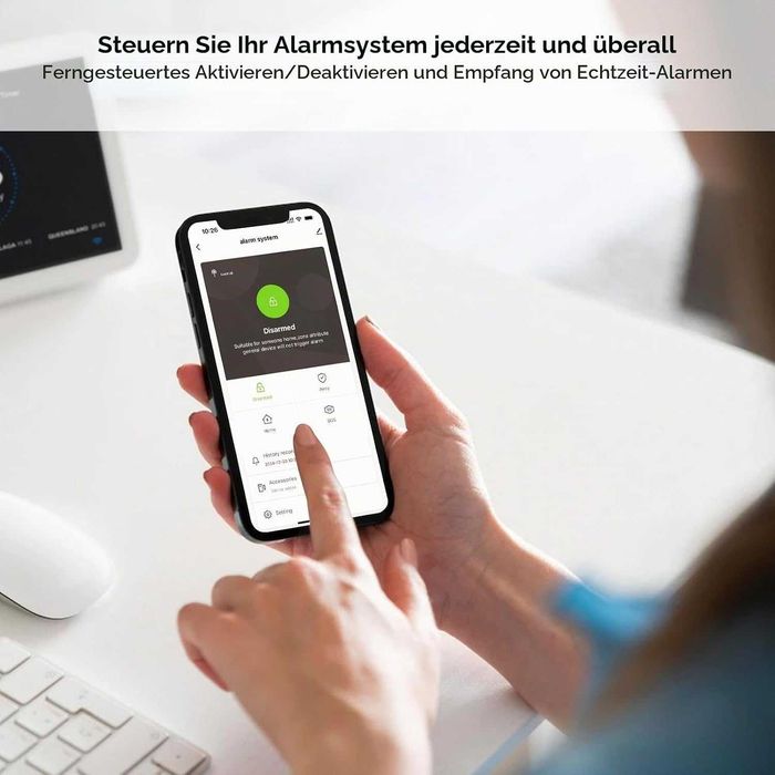 XNY 4G Wi-Fi GSM алармена система с 10 части, Alexa