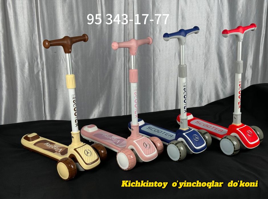 Samokat Самокат Bolalar samokati Детский машина Толокар Kichkintoy