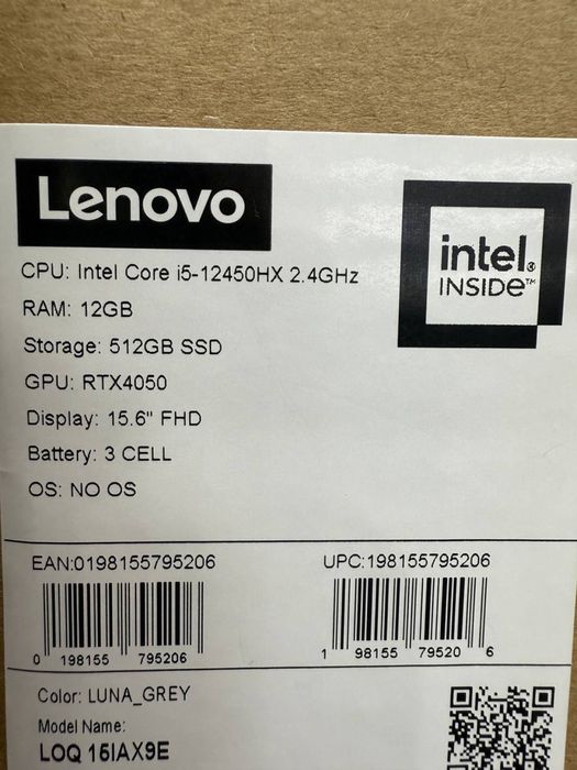 Lenovo LoQ 15.6 ( korea)
