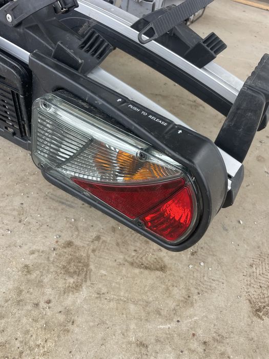 Багажник стойка PRO user холандска за две колела за теглич сгъваема