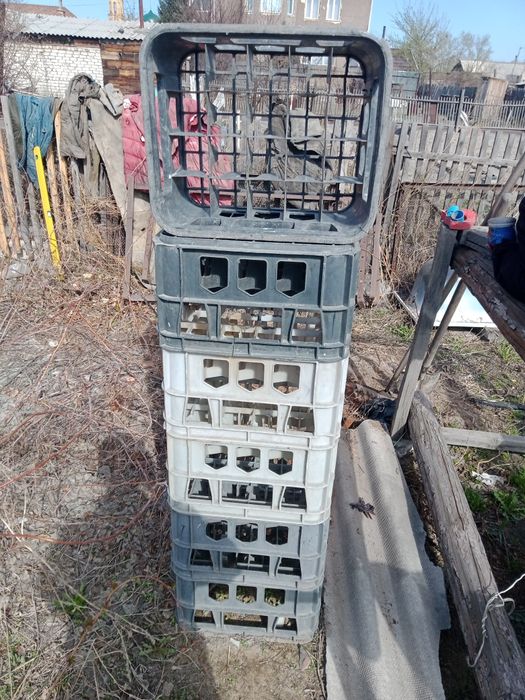 Отдам даром Ящик для бутылок