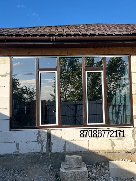 Пластиковые окно-балконы-двери-витражи