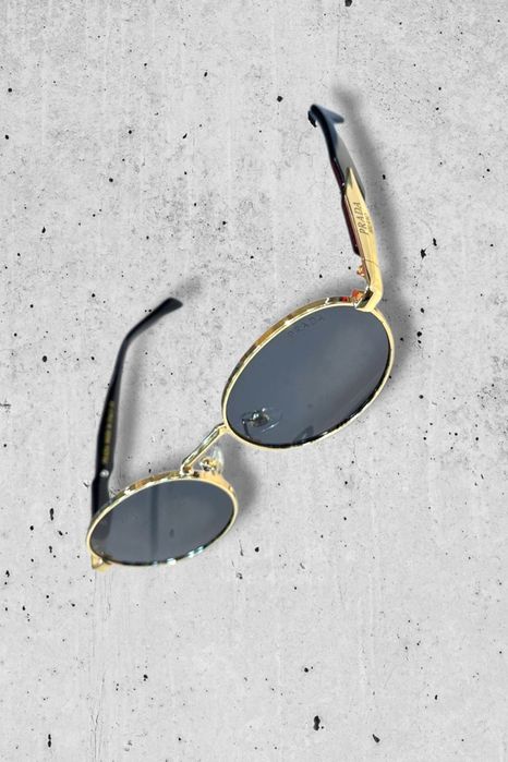 Ochelari De Soare Prada Auriu / Negru Unisex