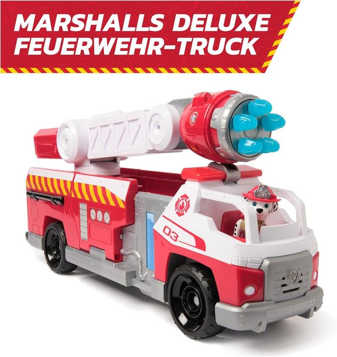 Paw Patrol Пожарната на Маршал с бързо презареждане