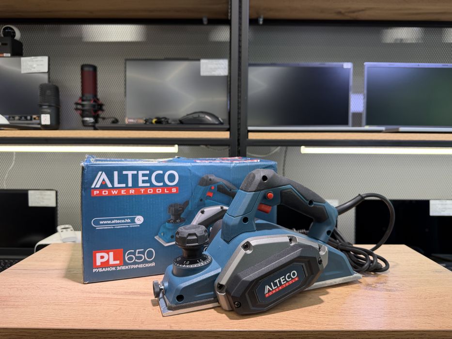 Рубанок электрический Alteco, 650 Вт, отличное состояние, 2095/А10