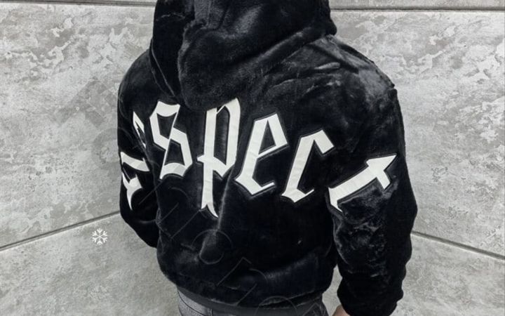 Hanorace RESPECT din blană! Calitate superioară! Cu 2 fețe! Disponibil