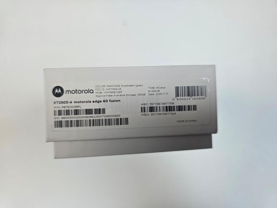 Telefon MOTOROLA Edge 60 Fusion 5G, 256GB, 8GB RAM, Dual SIM, -P-