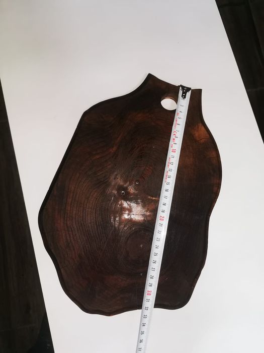 Tocator lemn nuc original rustic