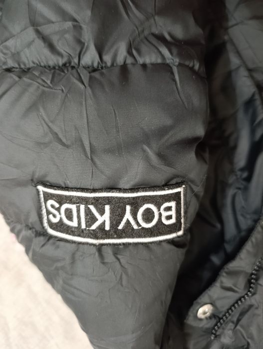 Детская куртка -пуховик для мальчиков