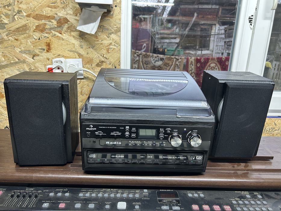 Sistem Auna -2xCdayer,radio,casetofon, aux.,pick-up