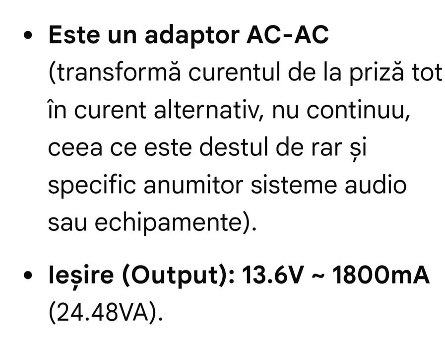 Sistem boxe audio Philips 5+1/ adaptor AC-AC