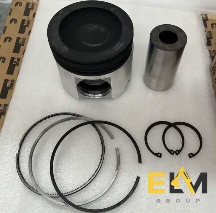 Поршень, кольца, шатун на технику