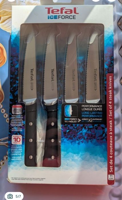 Set 4 cuțite Tefal