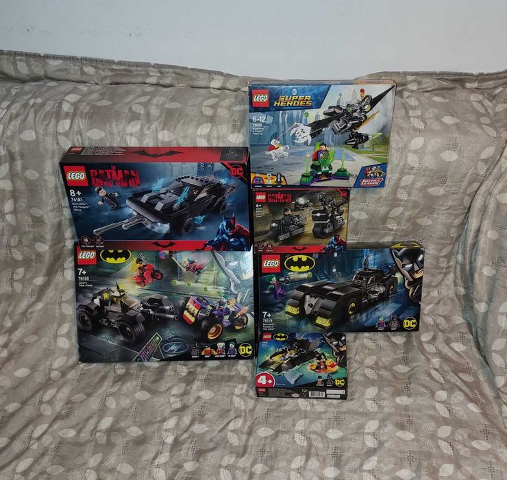 Vand colectie LEGO BATMAN DC in stare impecabila
