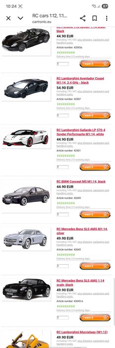 Mașinuță de jucărie  cu telecomandă