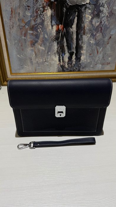 Клатч Hermes Синий