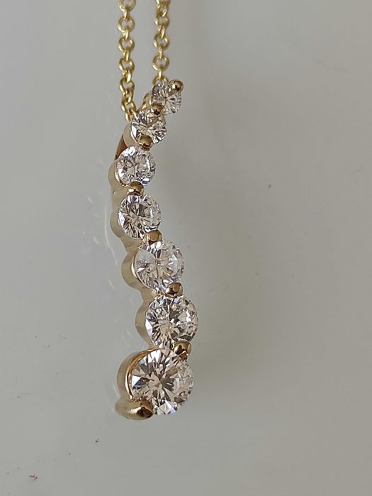 Colier 14k Diamante naturale Jurney 0.73ct