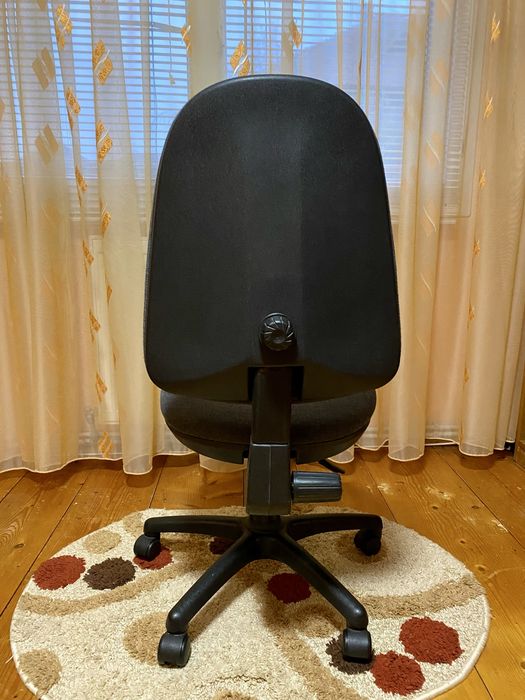 Scaun  rotativ pentru birou negru cu gri